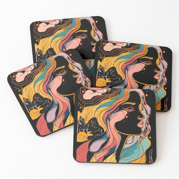 Item preview, Feminist Boho Art Women designed and sold by SolaceDraft.