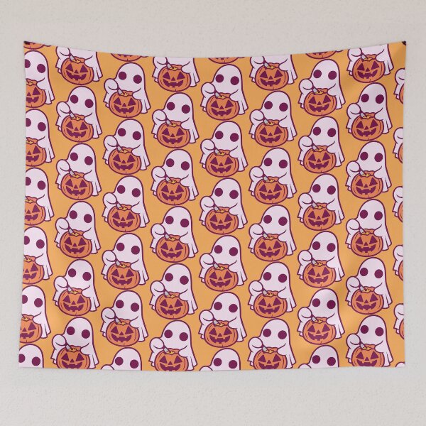 Item preview, Pumpkin Carving Cute Ghost Halloween designed and sold by Naitor5.