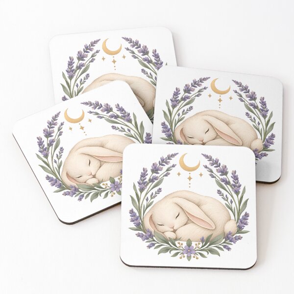 Item preview, Rabbit Lavender Dreamer designed and sold by EpicwaveDesigns.