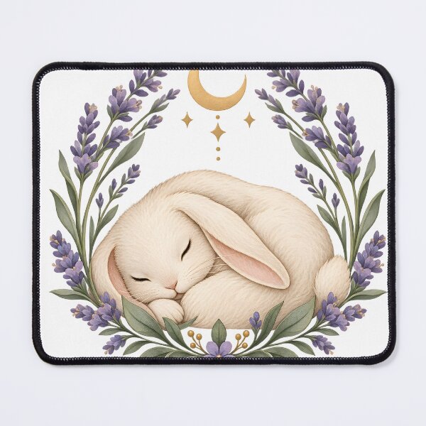 Item preview, Rabbit Lavender Dreamer designed and sold by EpicwaveDesigns.