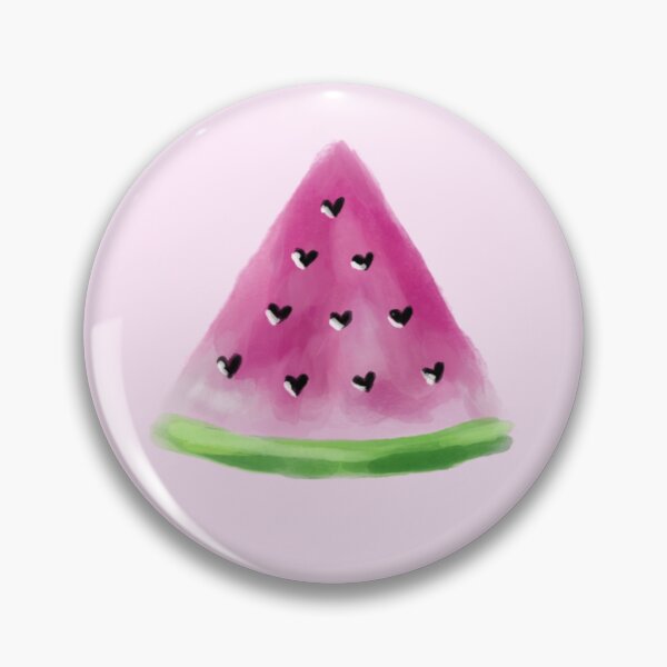 Aperçu de l'œuvre Watermelon Slice Watercolor Fruit Summer Vibes créée et vendue par Super Neon Pixels .