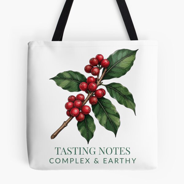 Item preview, Botanical Coffee Branch With Cherries Vintage Art designed and sold by wildsilencee.
