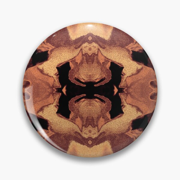 Item preview, Copper Foil Kaleidoscope – Luxurious Abstract Pattern designed and sold by SulkaCreative.