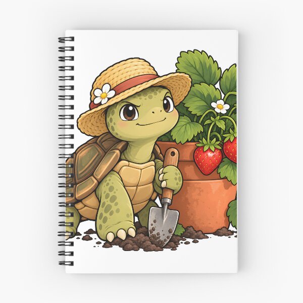 Item preview, Turtle Strawberry Gardener designed and sold by EpicwaveDesigns.