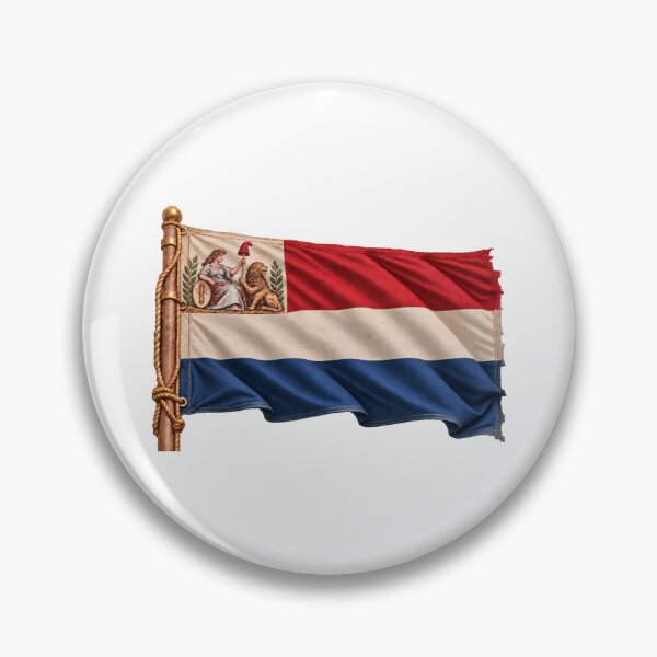 Item preview, Batavian Republic Naval Ensign – 1796 Dutch Maritime Heritage Flag designed and sold by Larkfound Studio.