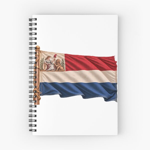 Item preview, Batavian Republic Naval Ensign – 1796 Dutch Maritime Heritage Flag designed and sold by Larkfound Studio.