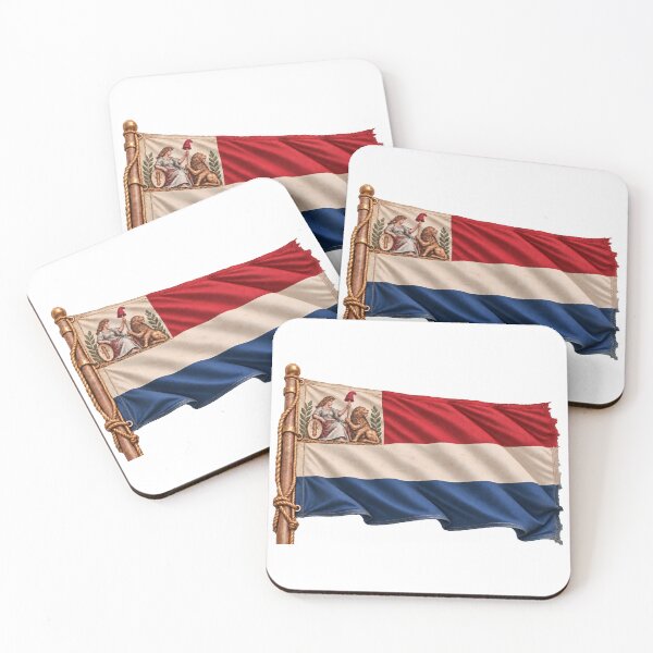Item preview, Batavian Republic Naval Ensign – 1796 Dutch Maritime Heritage Flag designed and sold by Larkfound Studio.