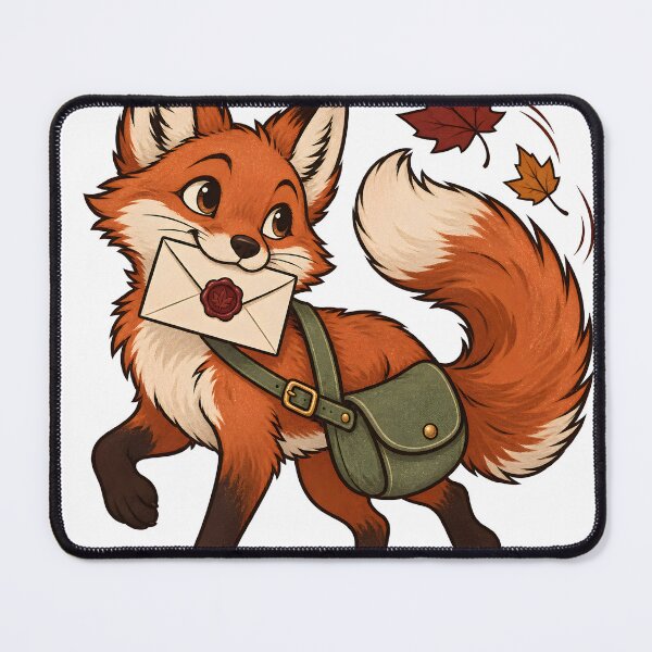 Item preview, Fox Autumn Letter Carrier designed and sold by EpicwaveDesigns.