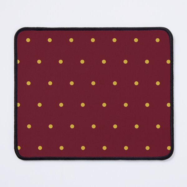 Item preview, Classic Burgundy and Gold Polka Dot Pattern designed and sold by Mindful Wall Art Studio.