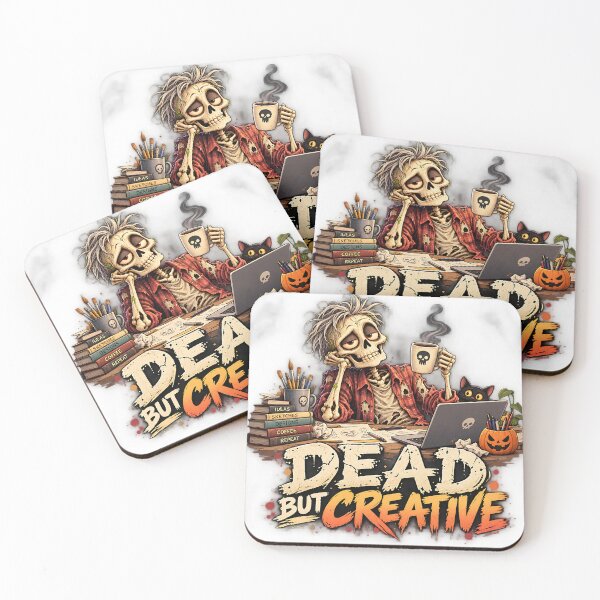 Item preview, Dead but Creative. Funny Undead Artist designed and sold by Epic Serenity.