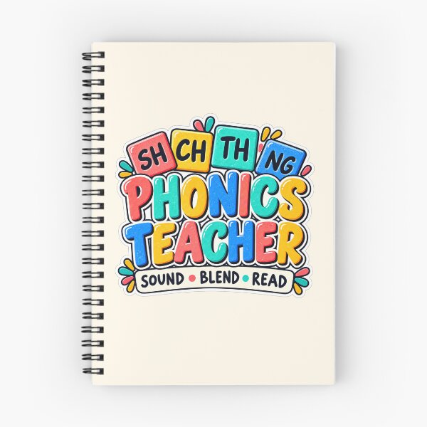 Item preview, Phonics Teacher – Colorful Reading Teacher Sticker designed and sold by astersgraphics.