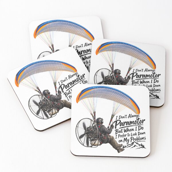 Item preview, I Don’t Always Paramotor – Look Down on My Problems designed and sold by MJ3in1.