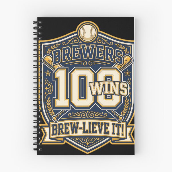 Item preview, Brewers 100 Wins Brew-Lieve It! Baseball Fan designed and sold by world+167.