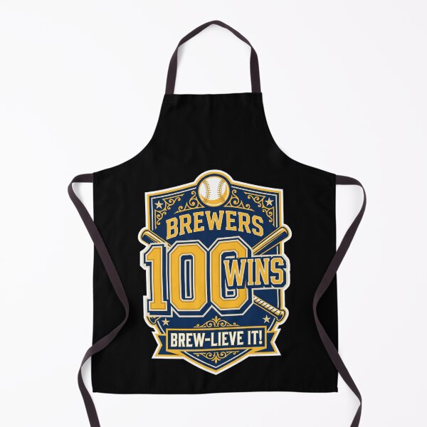Item preview, Brewers 100 Wins Brew-Lieve It! Baseball Fan designed and sold by world+167.