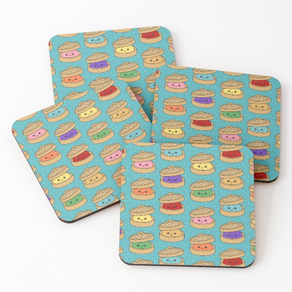 Item preview, Squishy Bao Bun Dumplings in Blue designed and sold by KrisInStitches.
