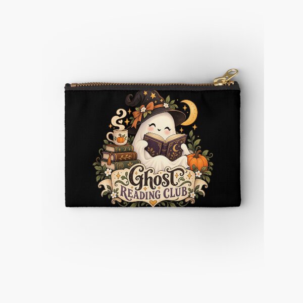 Item preview, Ghost Reading Club – Cute Spooky Reader designed and sold by TLSDesigns.
