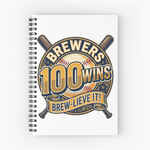 Item preview, Brewers 100 Wins Brew-Lieve It! Baseball Fan designed and sold by world+167.