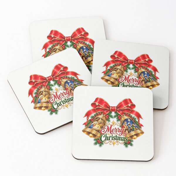 Item preview, Christian Christmas Bells Nativity and Three Kings Design designed and sold by annenambiro.