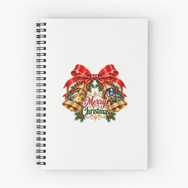 Item preview, Christian Christmas Bells Nativity and Three Kings Design designed and sold by annenambiro.