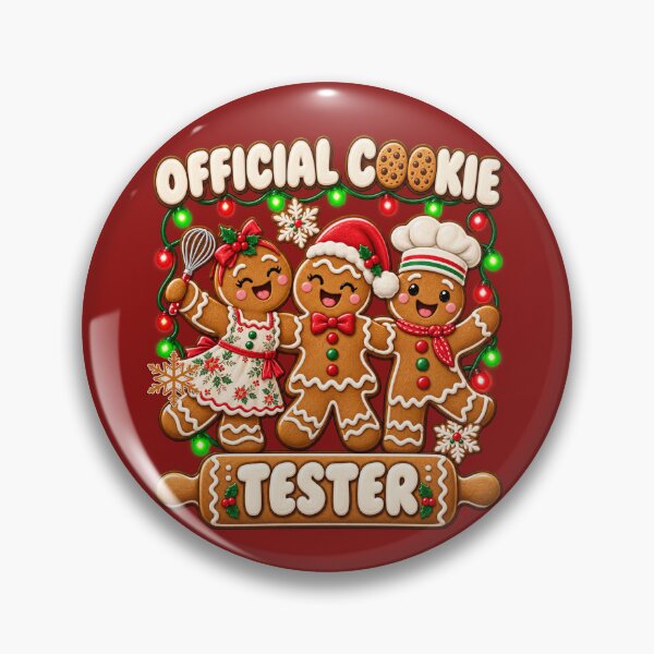 Item preview, Cute Gingerbread Official Cookie Tester Christmas designed and sold by Cute & Sassy Custom Gifting Boutiques.
