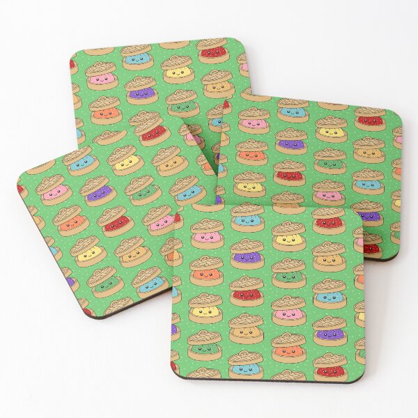 Item preview, Squishy Bao Bun Dumplings in Green designed and sold by KrisInStitches.