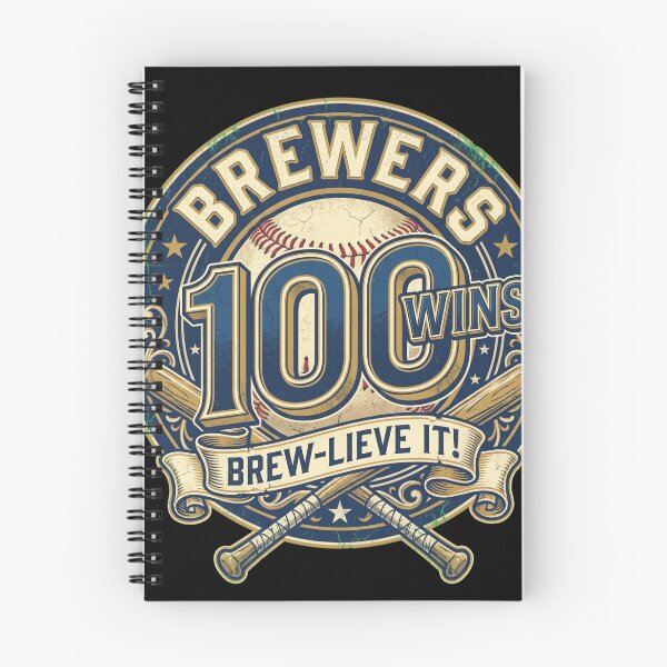 Item preview, Brewers 100 Wins Brew-Lieve It! Baseball Fan designed and sold by world+167.