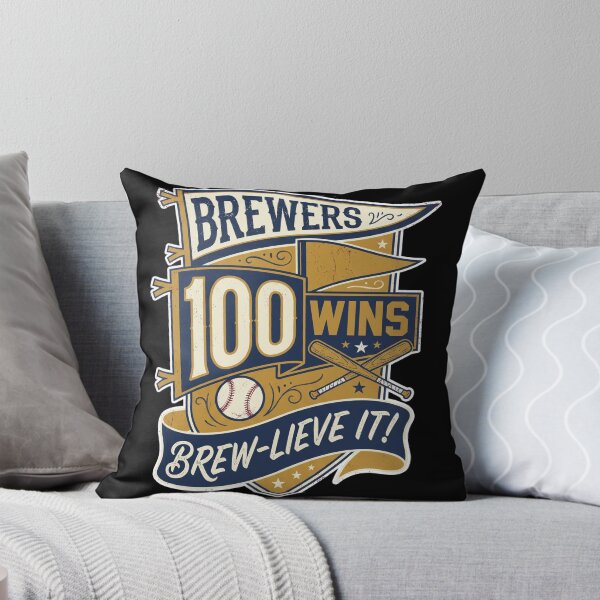 Item preview, Brewers 100 Wins Brew-Lieve It! Baseball Fan designed and sold by world+167.