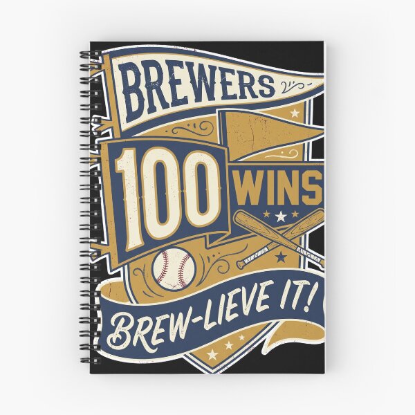 Item preview, Brewers 100 Wins Brew-Lieve It! Baseball Fan designed and sold by world+167.