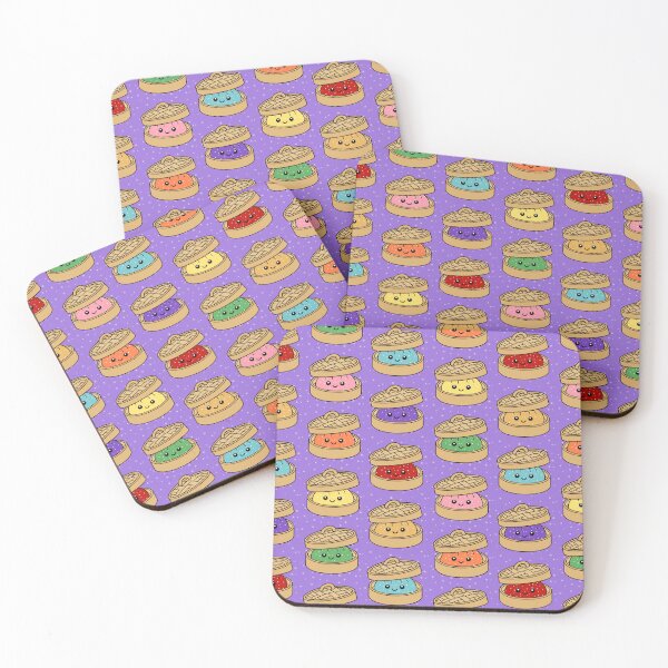 Item preview, Squishy Bao Bun Dumplings in Purple designed and sold by KrisInStitches.