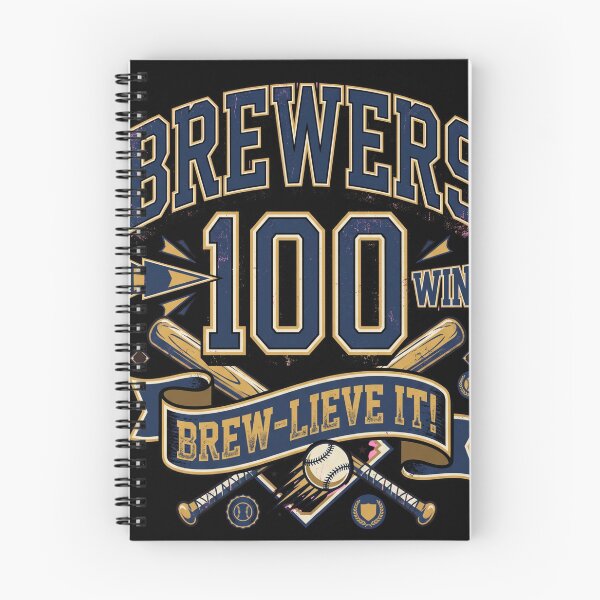 Item preview, Brewers 100 Wins Brew-Lieve It! Baseball Fan designed and sold by world+167.