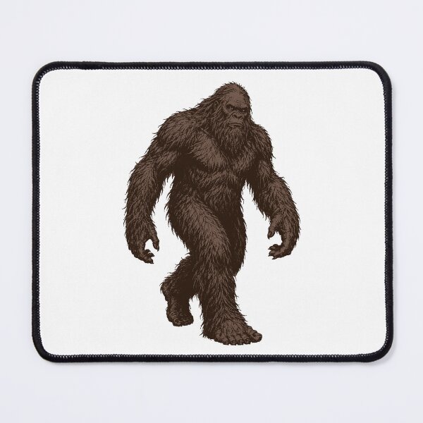 Item preview, Bigfoot Illustration – Mysterious Cryptid Art designed and sold by xndrlab.