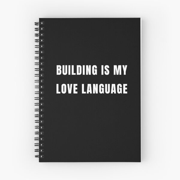 Item preview, Building Is My Love Language T-Shirt, Builder Gift designed and sold by BerkleyCo.