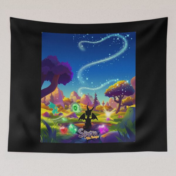 Item preview, Spyro the dragon designed and sold by SweetMascot.