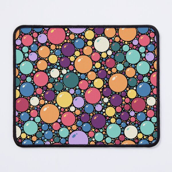 Item preview, Midnight Gumballs - Glossy Bubble Circle Pattern designed and sold by Shiri Mor Arts.