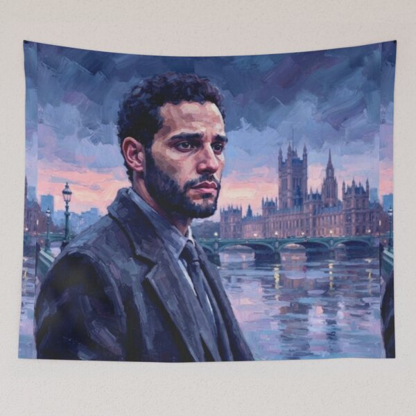Item preview, The Angel Espionage Thriller Fine Art Tribute designed and sold by Art's Diner.
