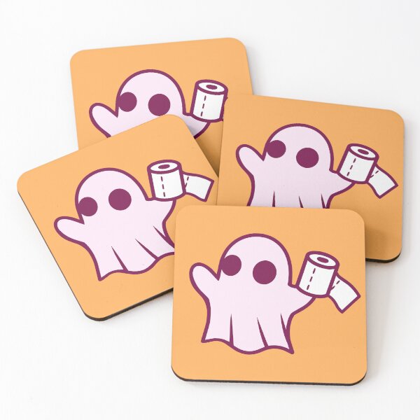 Artikelvorschau, Niedliches Geister-Halloween-Toilettenpapier entworfen und verkauft von Naitor5.