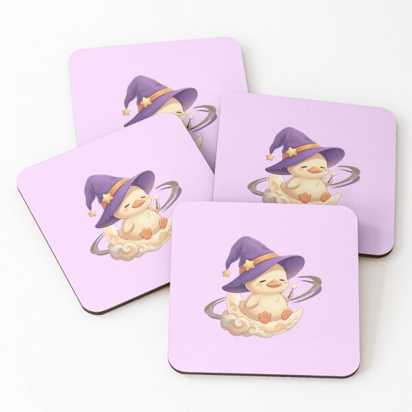 Item preview, Sleepy Witch Duck Halloween Cute designed and sold by Moon's Arts.