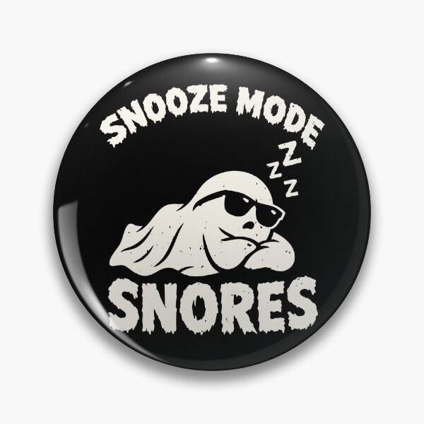 Item preview, Snooze Mode Ghost Funny Snore Sleepy Spooky Humor designed and sold by Jokerstyle.