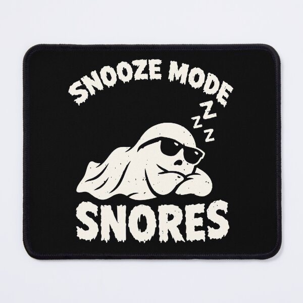 Item preview, Snooze Mode Ghost Funny Snore Sleepy Spooky Humor designed and sold by Jokerstyle.
