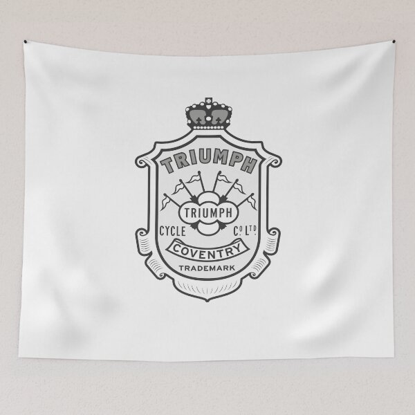 Item preview, Classic Motorcycle Emblem: White designed and sold by anuggra.