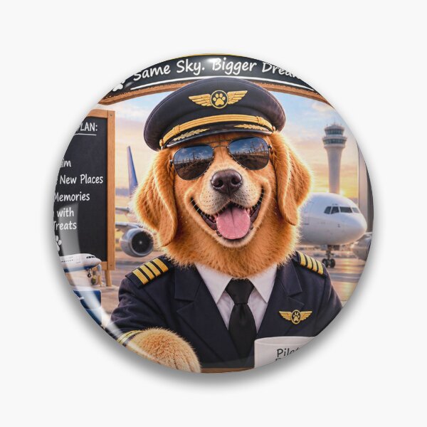 Item preview, Funny Pilot Dog Shirt – PAW-FESSIONAL Aviation & Dog Lover Gift designed and sold by TeeVibeHaus.