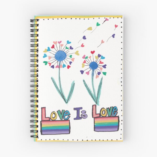 Item preview, Dandelion Love is Love Design Pride  designed and sold by Anna  Mills.
