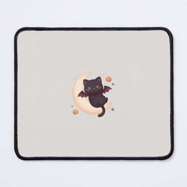 Item preview, Cute Bat Cat Halloween Witchy designed and sold by Moon's Arts.