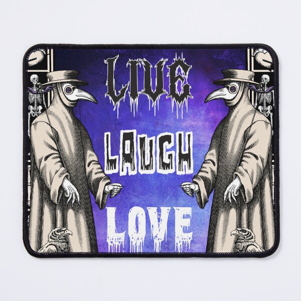 Item preview, Plague Doctor - Live, laugh, love designed and sold by GrayHareCards.