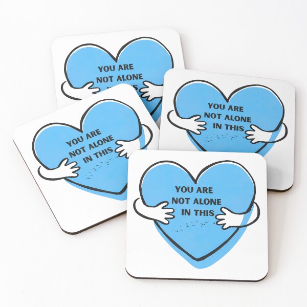 Item preview, YOU ARE NOT ALONE designed and sold by I’m Tired .