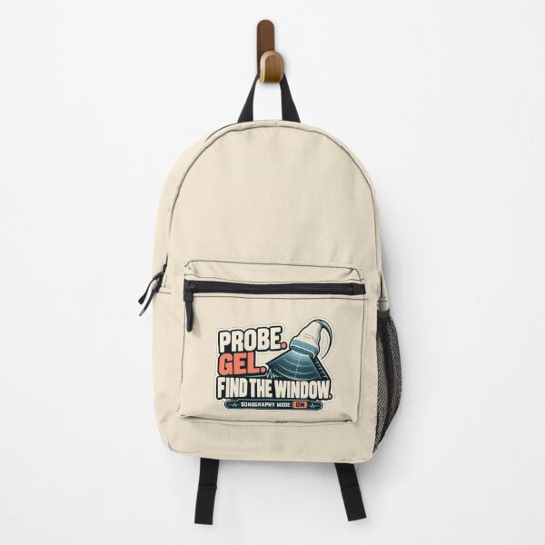Item preview, Probe. Gel. Find the Window. – Funny Sonography Sticker designed and sold by astersgraphics.
