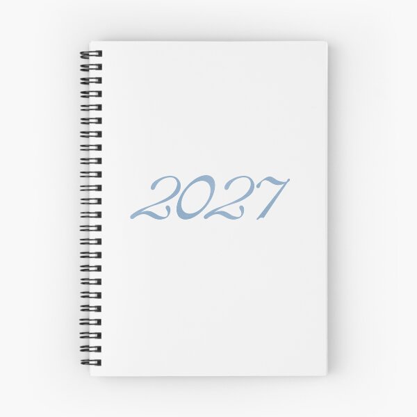 Item preview, Blue Cursive 2027 designed and sold by winterpumpkin.