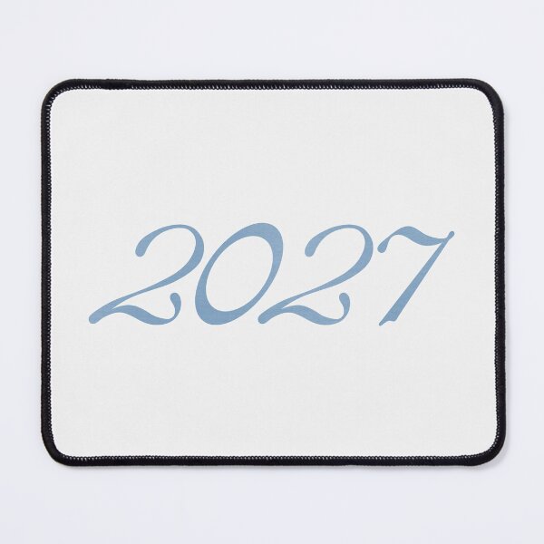 Item preview, Blue Cursive 2027 designed and sold by winterpumpkin.
