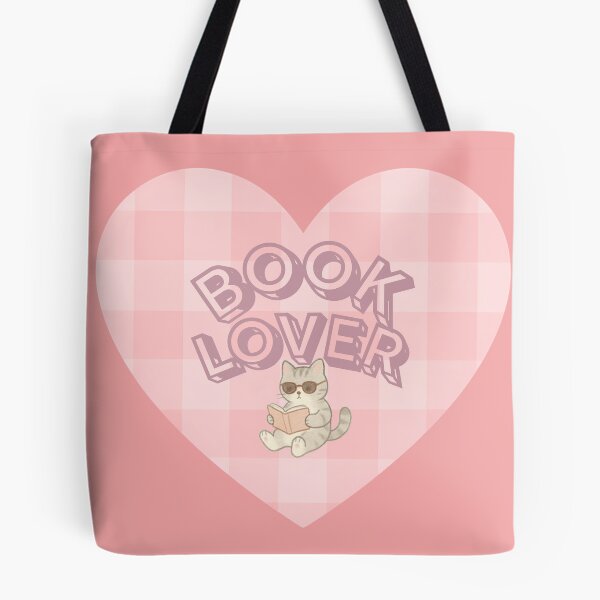 Item preview, Cute Book Lover Cat Aesthetic designed and sold by HauteLibrary.