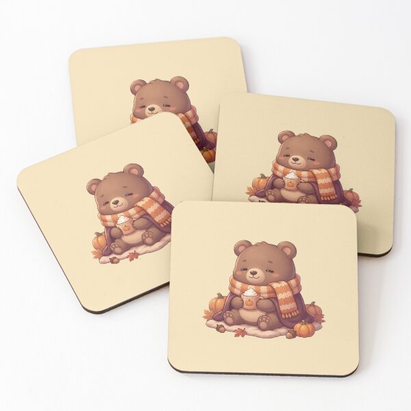 Item preview, Pumpkin Spice Bear Cozy Fall designed and sold by Moon's Arts.